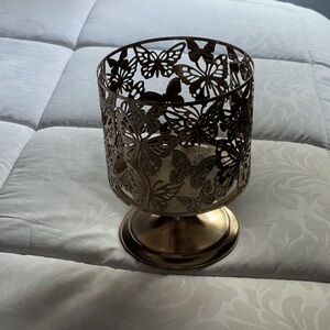 Bath and Body Works Elegant Butterfly Cutout Candle Holder